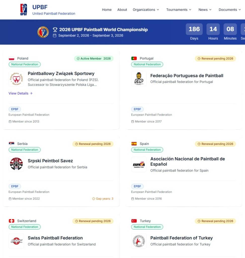 PZS ZOSTAŁ CZŁONKIEM UPBF 1 pzs zostal czlonkiem upbf