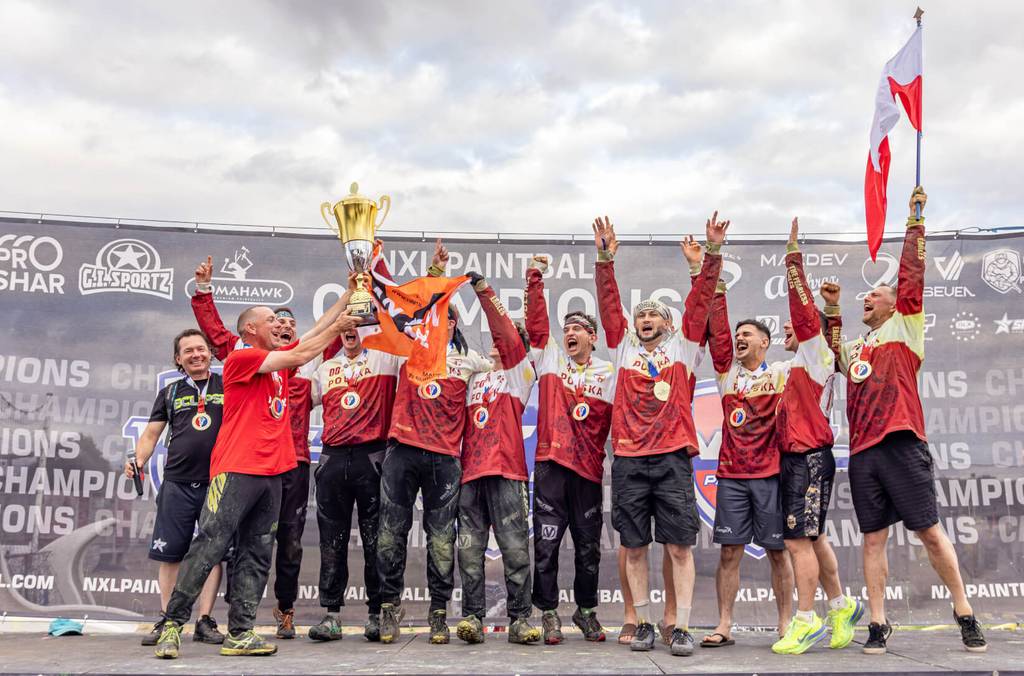 Historyczny triumf polskiego paintballa sportowego na arenie międzynarodowej. 2 ms 2026 podium